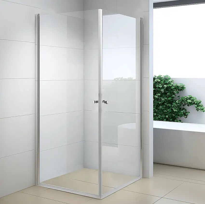 Duschhörn NortiqYstad 90x90 cmKlarglas