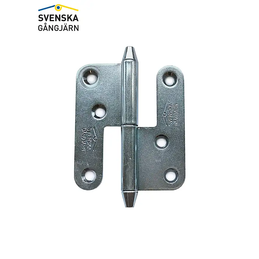 Gångjärn Leif Arvidsson1228-85Vänster, Elförzinkad, Konisk knopp