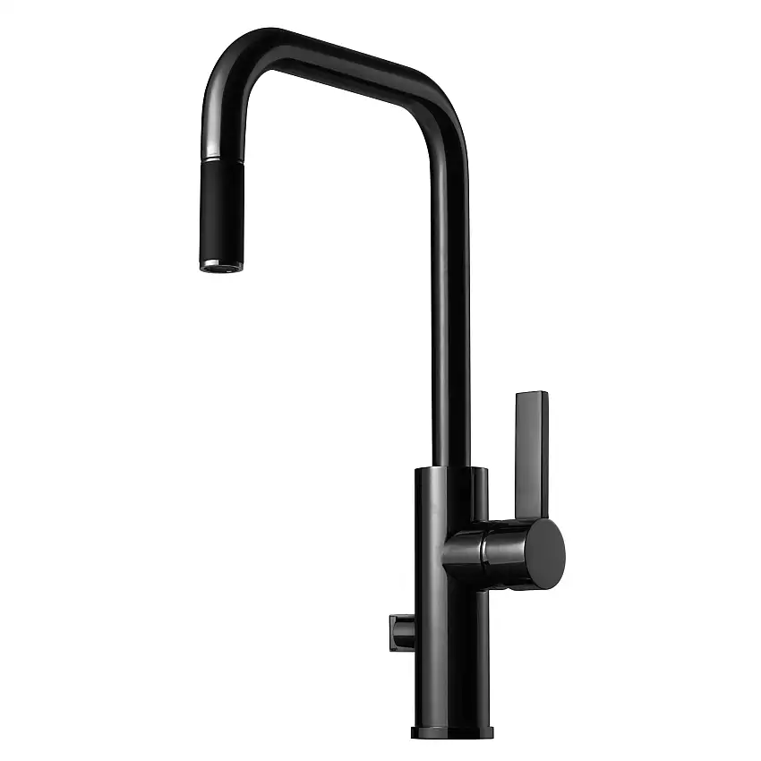 Köksblandare TapwellArman ARM887 med Utdragbar PipBlack Chrome
