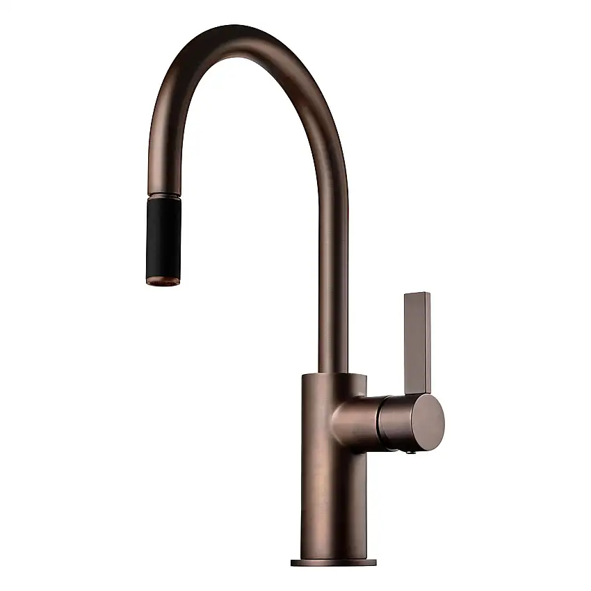Köksblandare TapwellARM375 med Utdragbar PipBronze