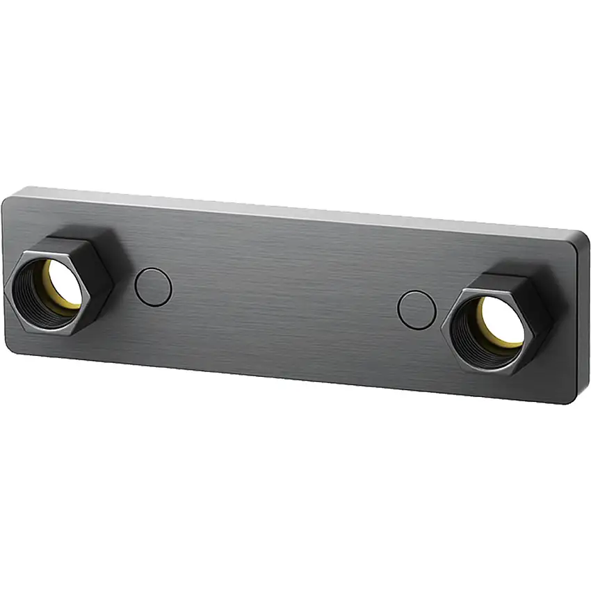 Blandarfäste TapwellDesignline 16pex för 160 CCBorstad Black Chrome