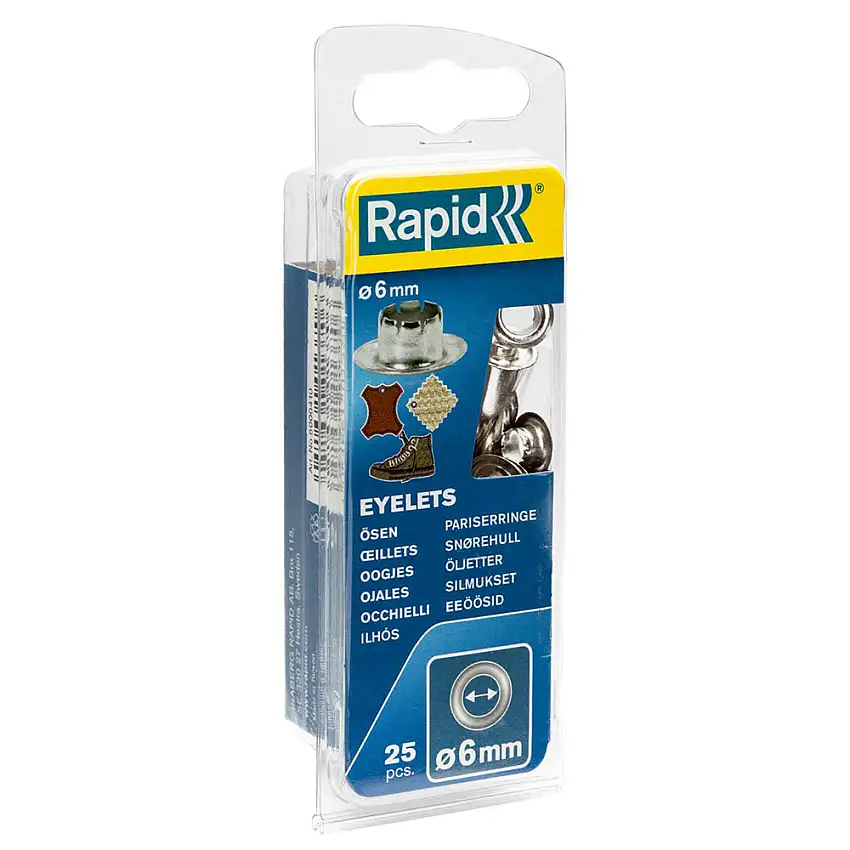 Öljetter Rapid25 st Inklusive Drivdon6 mm