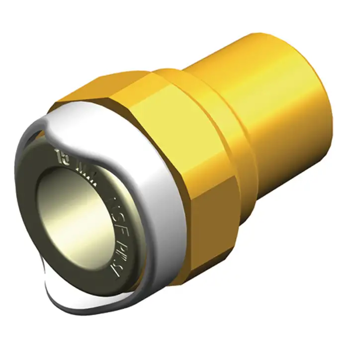 Adapter WhaleHane Mässing NPT 1/2 15 mm