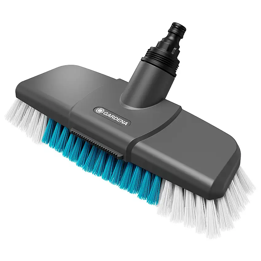 Skurborste GardenaCleansystem Utomhusrengöring Svart Plast