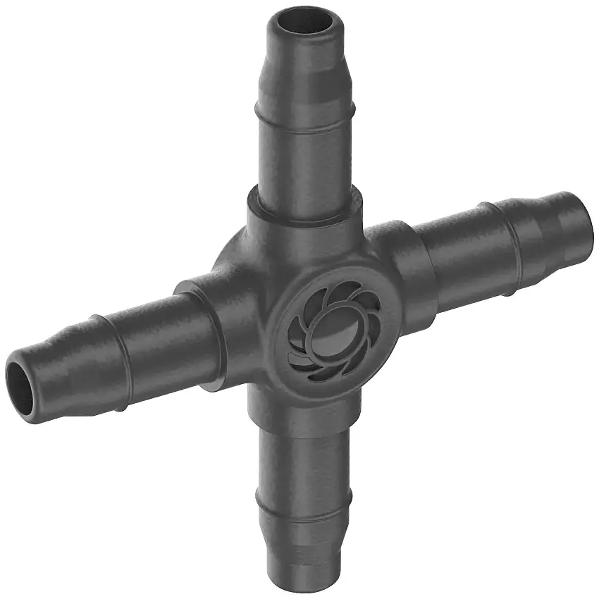 Krysskoppling GardenaMicro-Drip 4,6 mm
