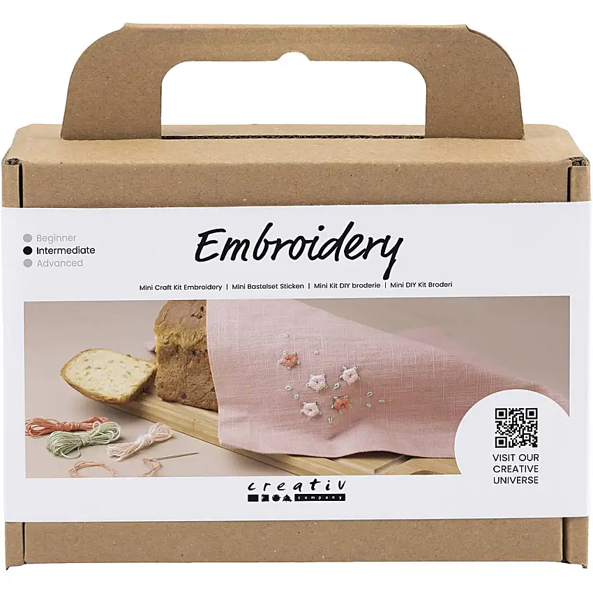 Broderi Creativ CompanyMini DIY Kit Tygservett