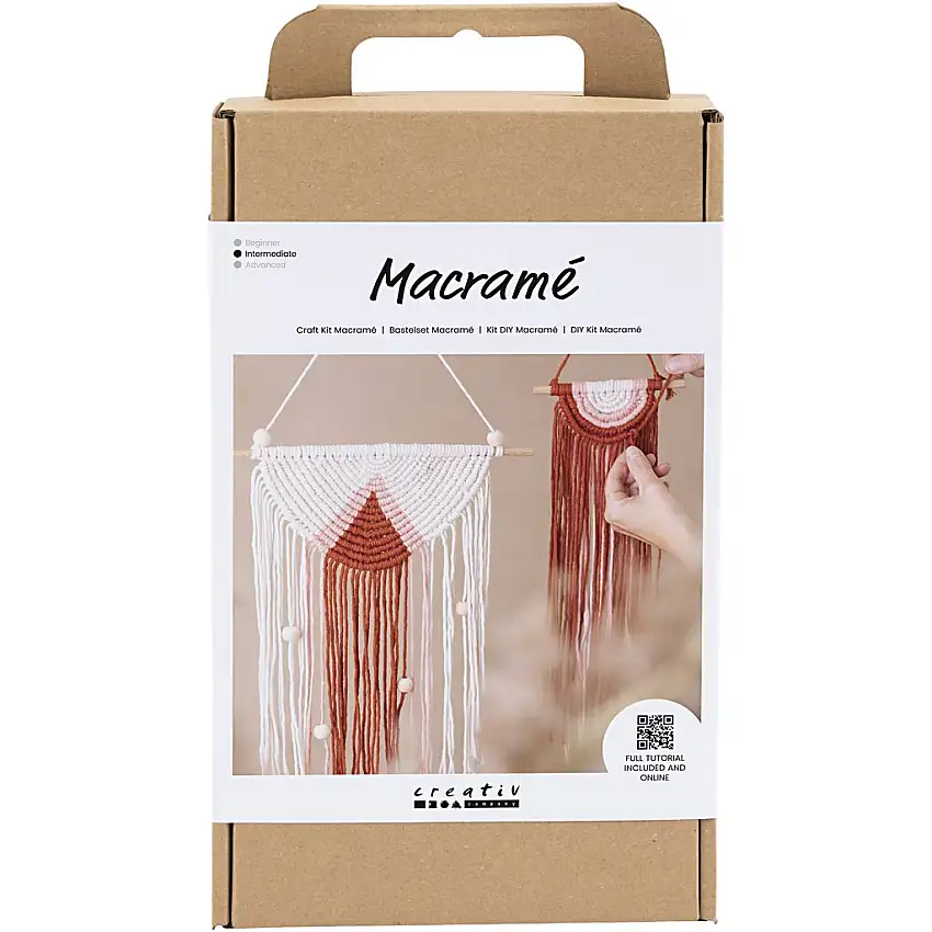 Väggdekoration Creativ CompanyDIY Kit Makramé