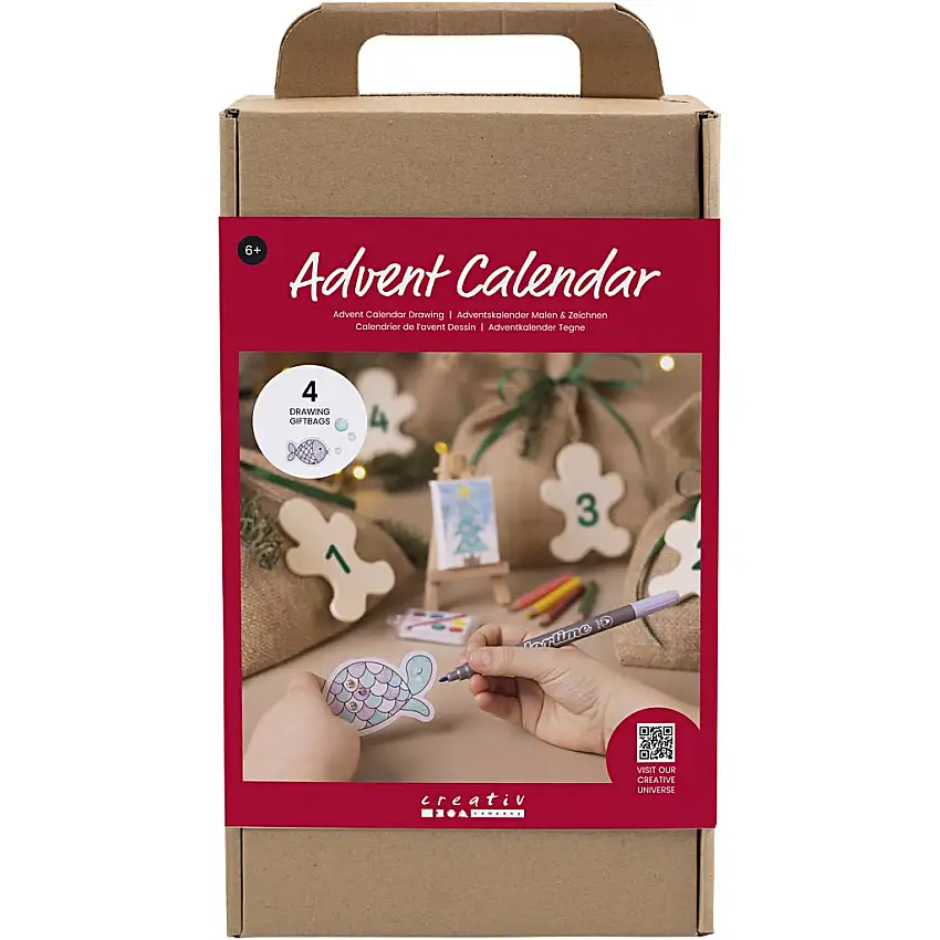 Adventskalender Creativ CompanyTeckna Ritning