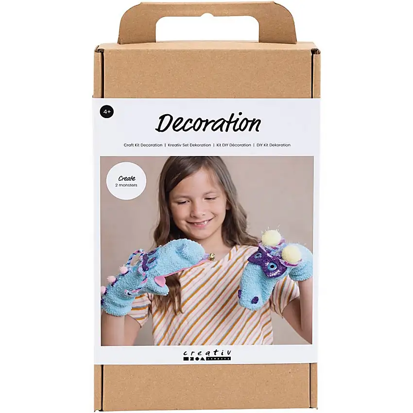 DIY-kit Creativ CompanyDekoration Sock Monster