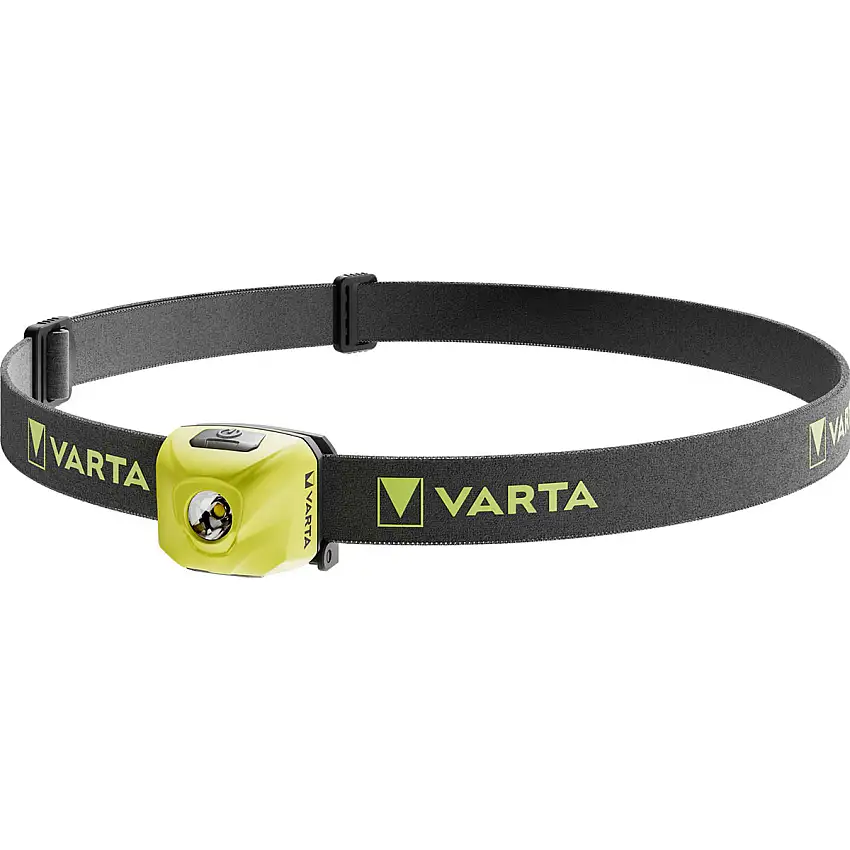 Pannlampa VartaOutdoor Sports Ultralight H30R 300 lmSvart/Gul