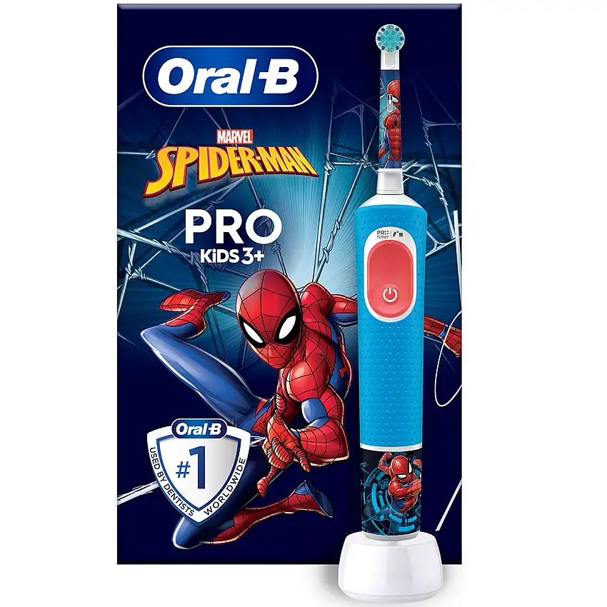 Eltandborste Oral-BVitality Pro CA HBOX Spiderman