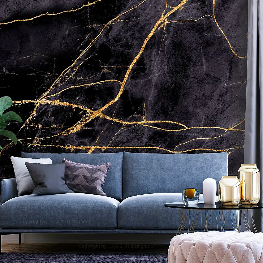 Fototapet ArkiioGolden Paths200x140 cm