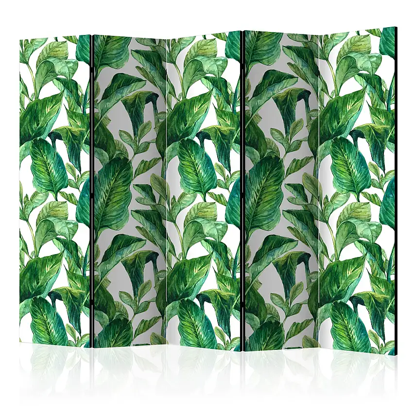 Rumsavdelare Skärmvägg ArkiioTropical Paradise II Blad 225x172 cm