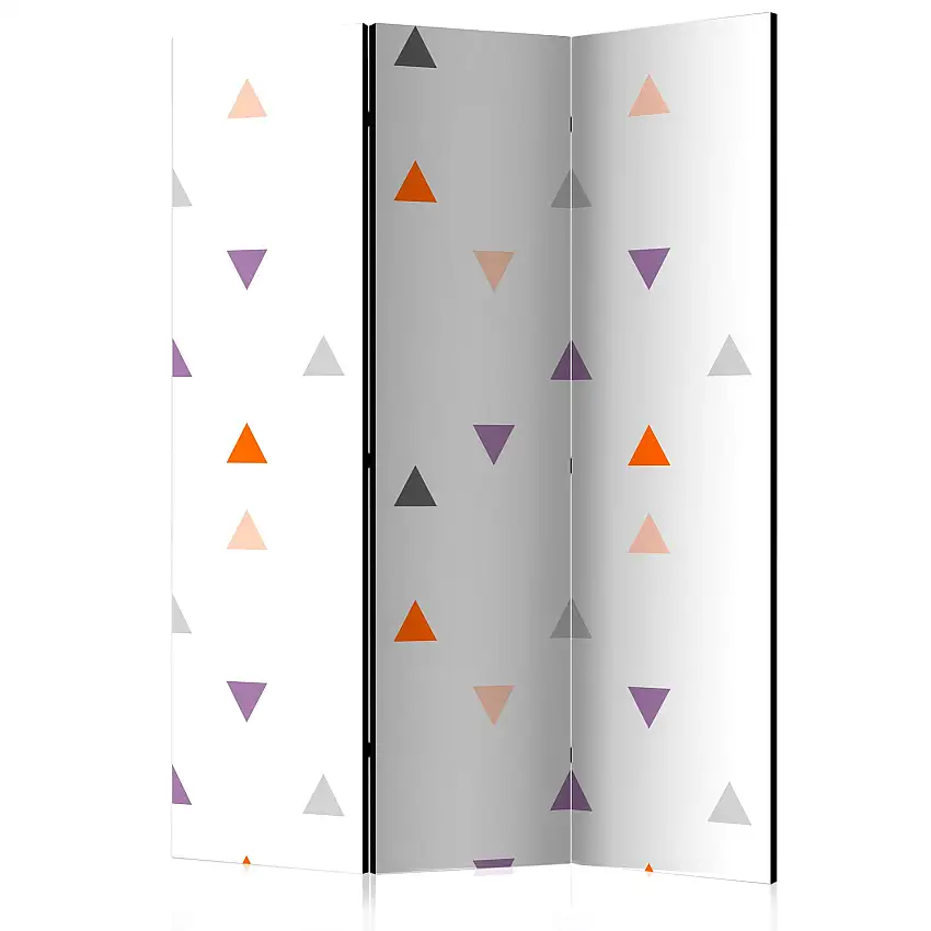 Rumsavdelare Skärmvägg ArkiioTriangles Rain 135x172 cm