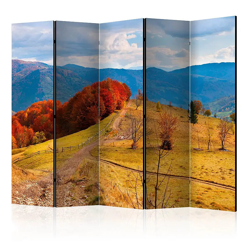 Rumsavdelare Skärmvägg ArkiioAutumn Landscape In The Carpathian Mountains II 225x172 cm