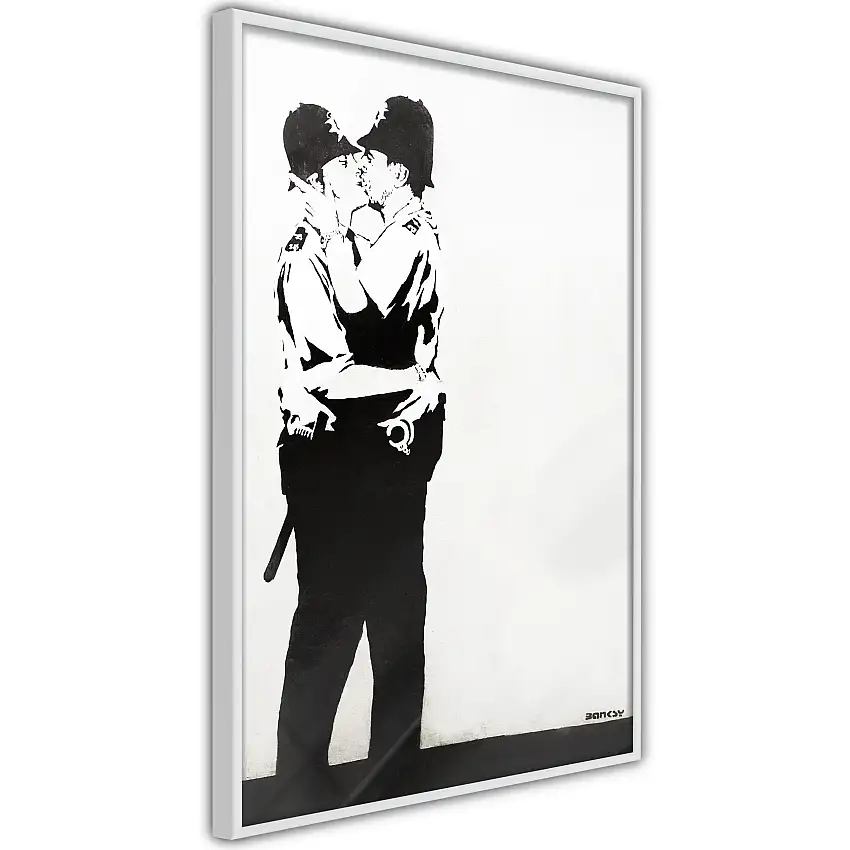 Poster ArtgeistAffisch Policemen Kissing