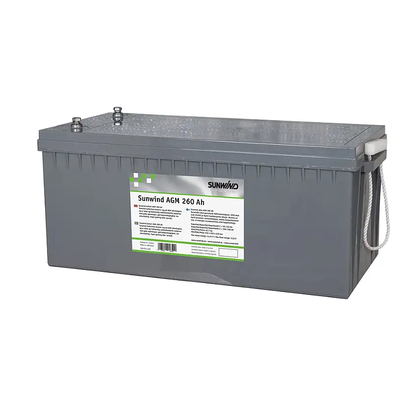 AGM-Batteri Sunwind260