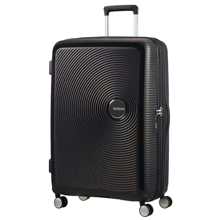 Resväska Soundbox American Tourister67 Exp - Expanderbar För Optimal PackningFkrg; Svart