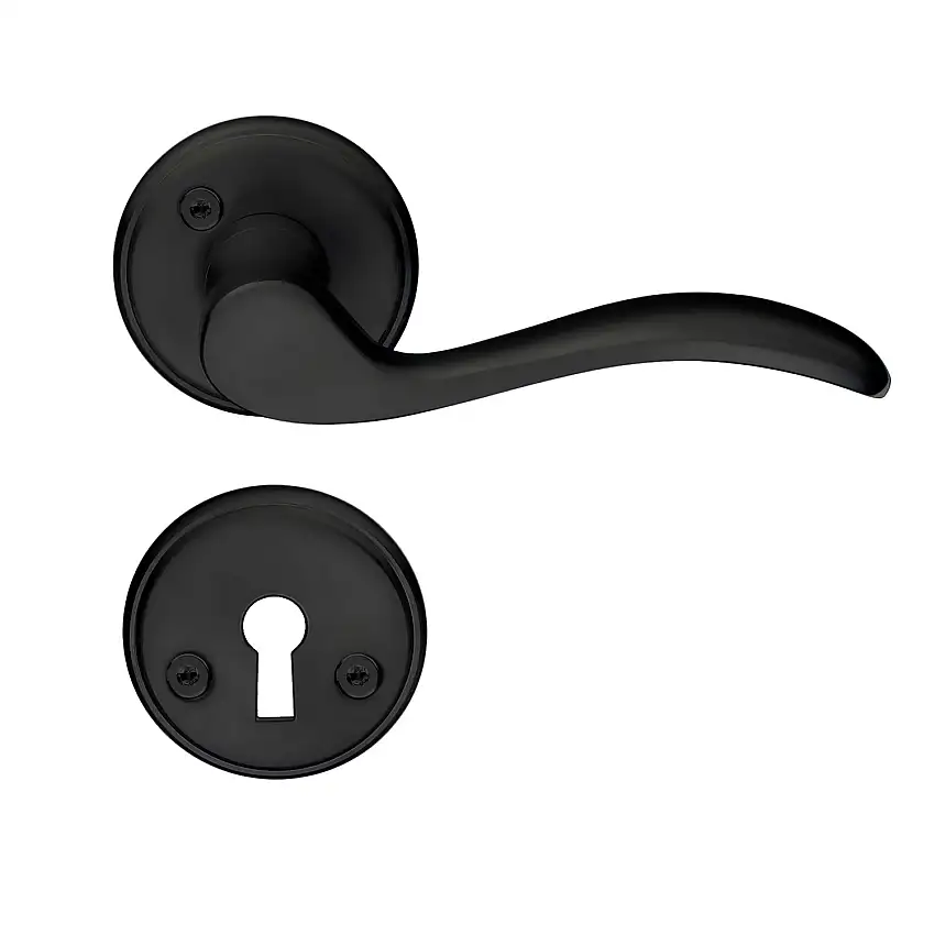 Innerdörrhandtag BeslagsbodenB276Svart
