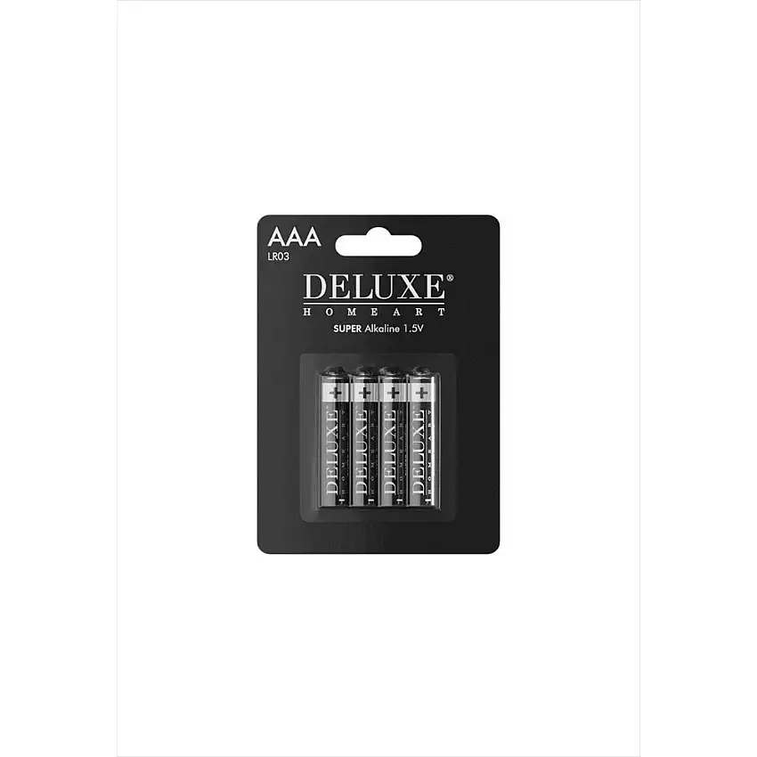 Batteri DeluxeHomeartAAA 1,5V 4-pack