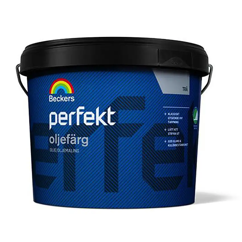 Oljefärg BeckersPerfekt Svart10L