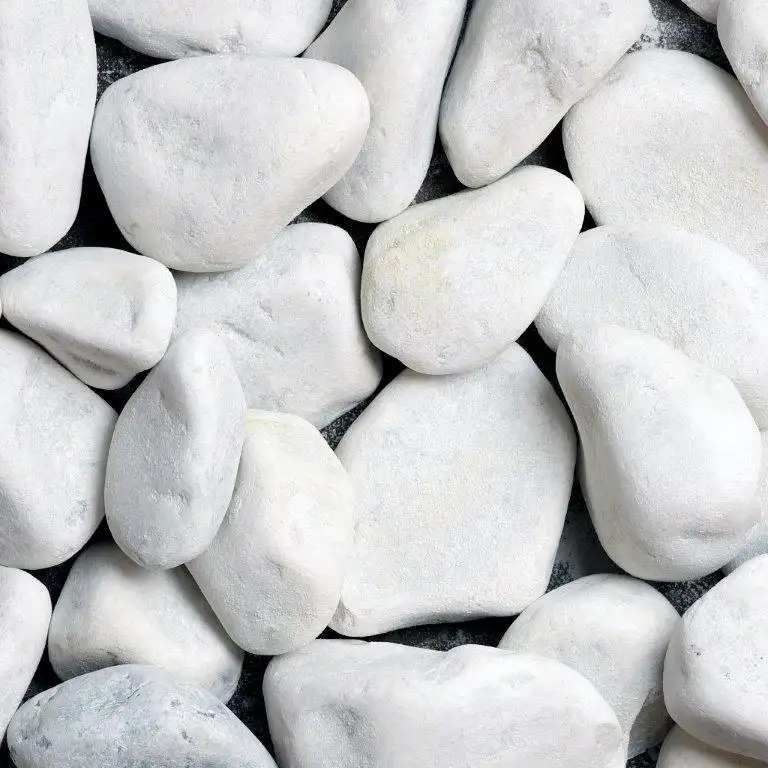 Dekorsten Magrab KrossprodukterVit Pebbles 40-60 mm, 1000 kg Säck