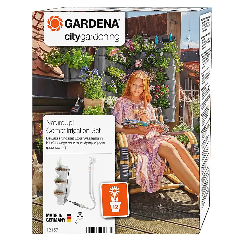Bevattningsset GardenaNature Up! till Vertikal Växthållare Hörn