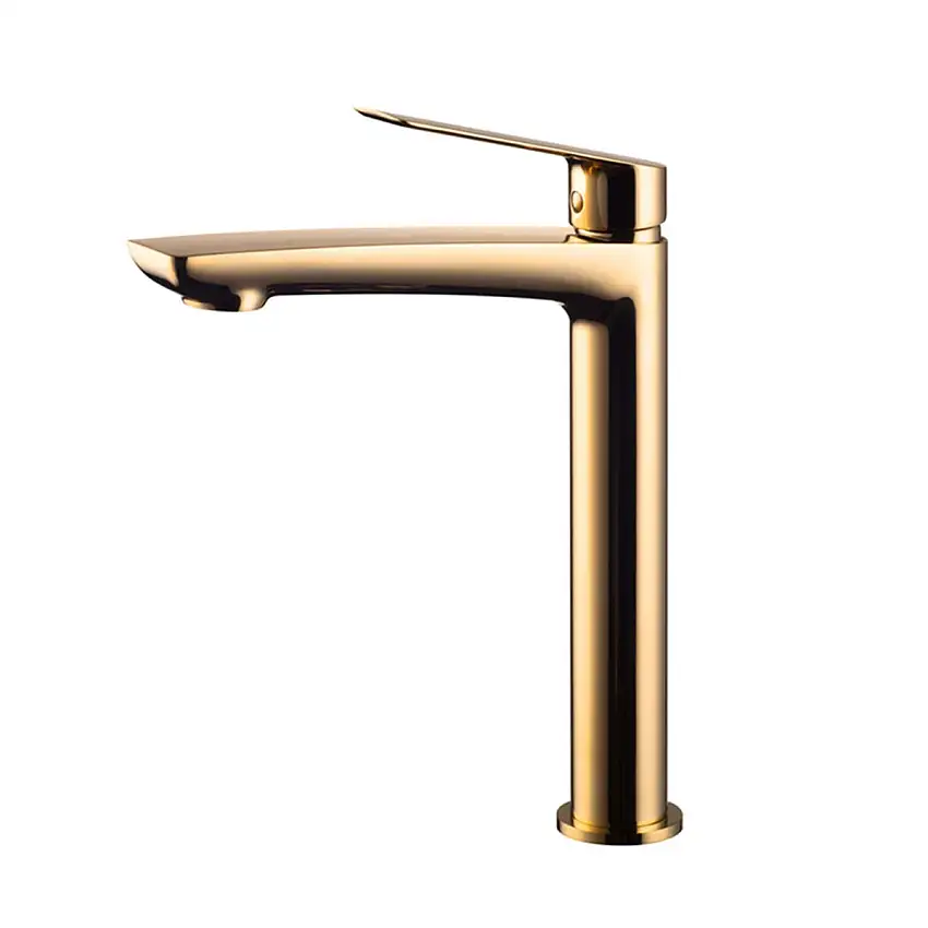 Tvättställsblandare Macro DesignGarda HögGuld