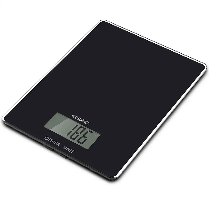 Köksvåg ChampionGlas 5kg KV110 Svart