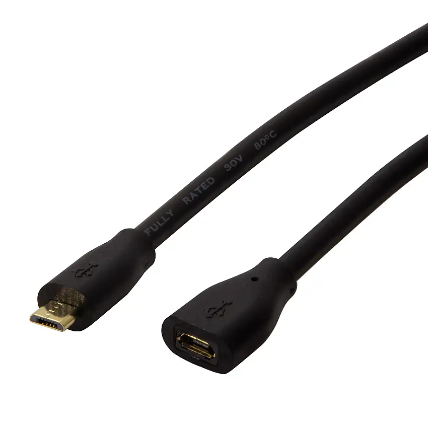 Förlängningskabel LogiLinkMicroUSB 3 m