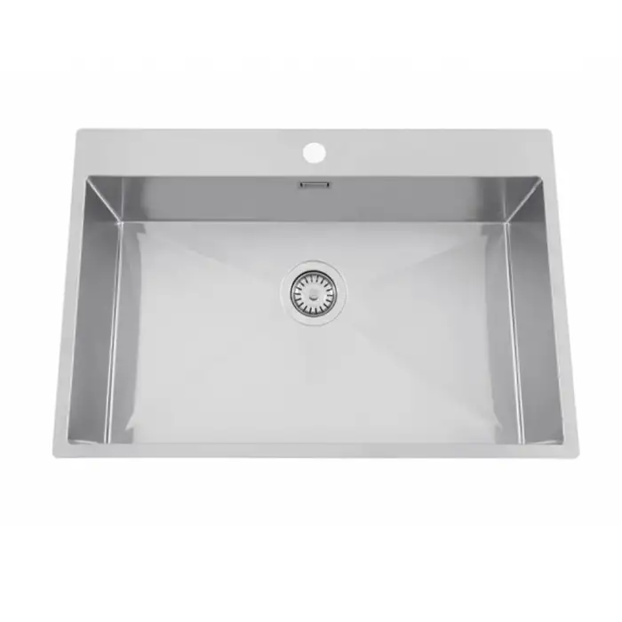 Diskho Nordic TechRadius 700 B X Rostfri Enkel med Korgventil & Vattenlås