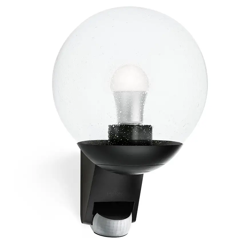 Vägglampa SteinelL 585Svart
