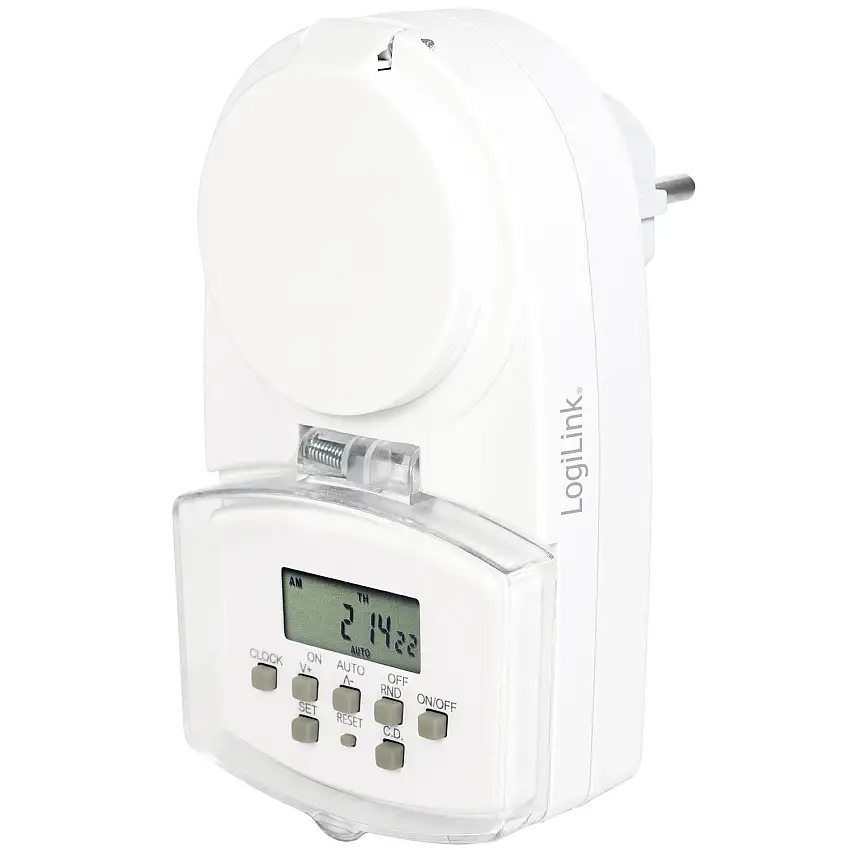 Utomhustimer LogiLinkDigital 1800W IP44