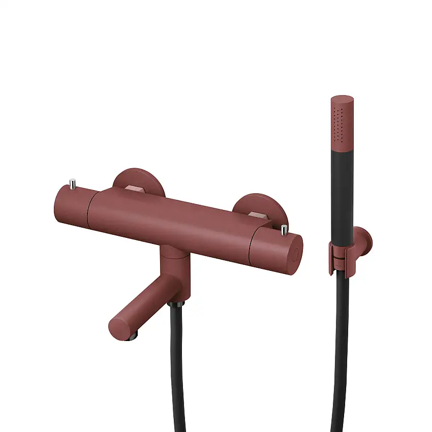 Dusch- och Badkarsblandare Toniton x TapwellArchReddish Brown