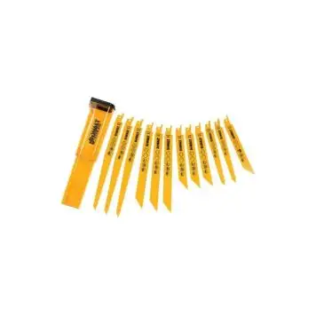 Tigersågsblad DeWaltDT2445 Set Med 12 Delar