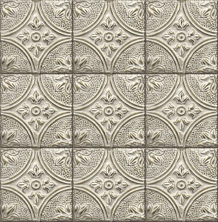 Tapet A Street PrintsTin Tile FD23764