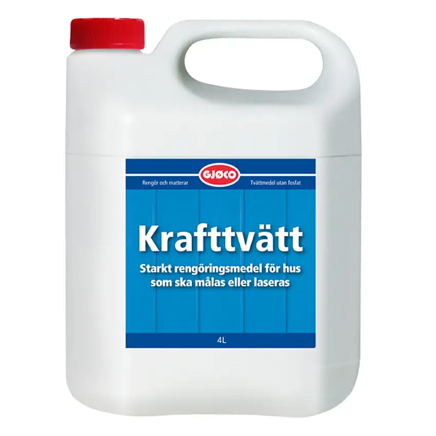 Krafttvätt GjøcoKoncentrat 01:30Volym: 4 liter
