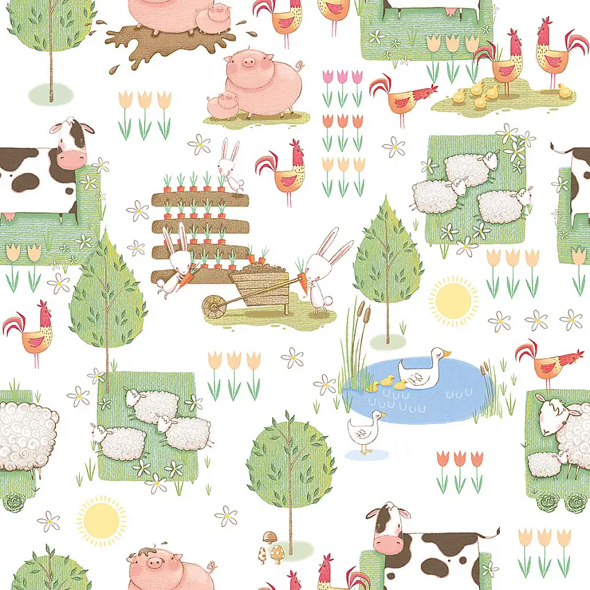 Barntapet Galerie WallcoveringsTiny Tots 2 G78377