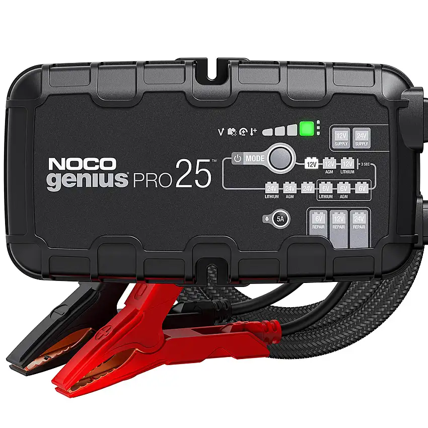Batteriladdare NocoGenius PRO25 Till 6V, 12V och 24V 2500mA