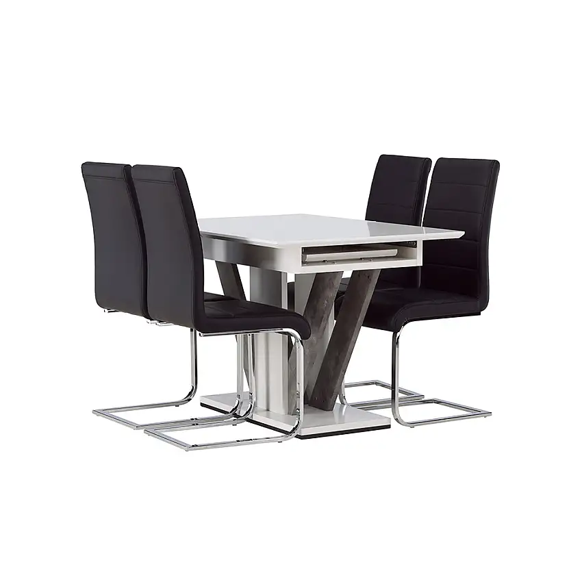 Matgrupp Venture HomeDisa med 4 Tempo Stolar