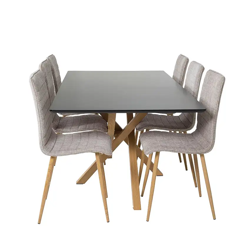 Matgrupp Venture HomePiazza med 6st Windu Stolar