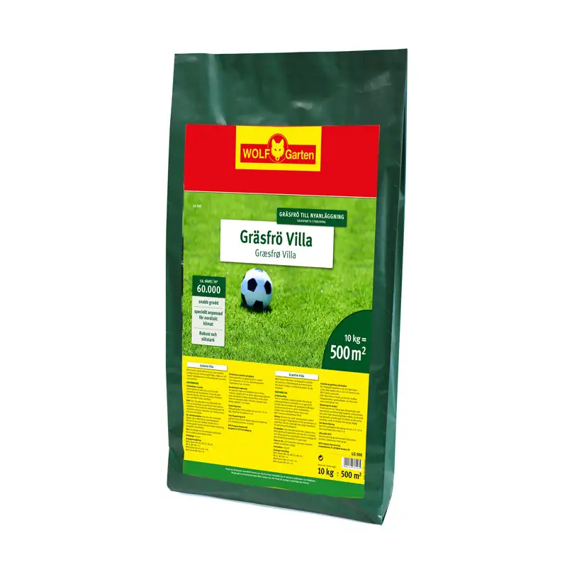 Frö Gräsfrö WOLF-GartenVillabladning 10 kg