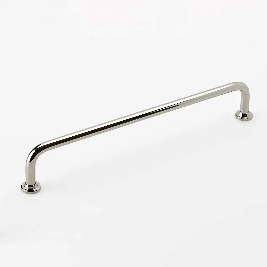 Handtag Beslag Design1353Förnicklad, Längd: 207 mm