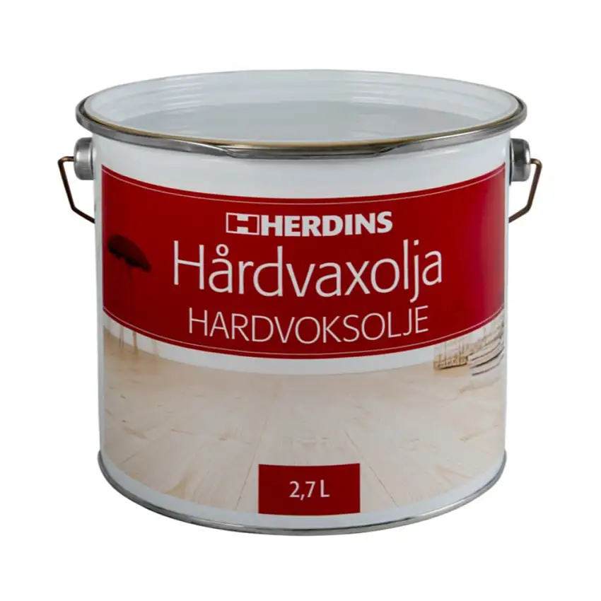Hårdvaxolja HerdinsMatt, 2,7 l