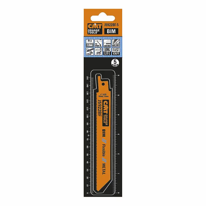 Tigersågblad CMT Orange ToolsMetall 150mm BIM Flex JS922BF-5
