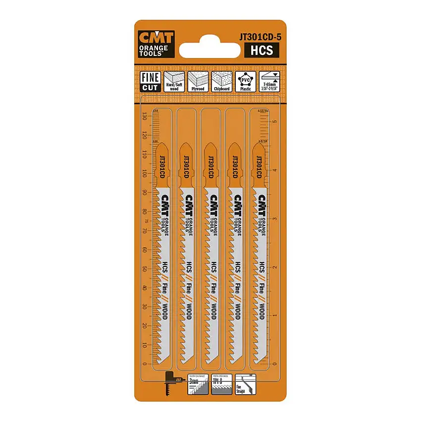 Sticksågblad CMT Orange ToolsTrä 90mm HCS Fine 5 st