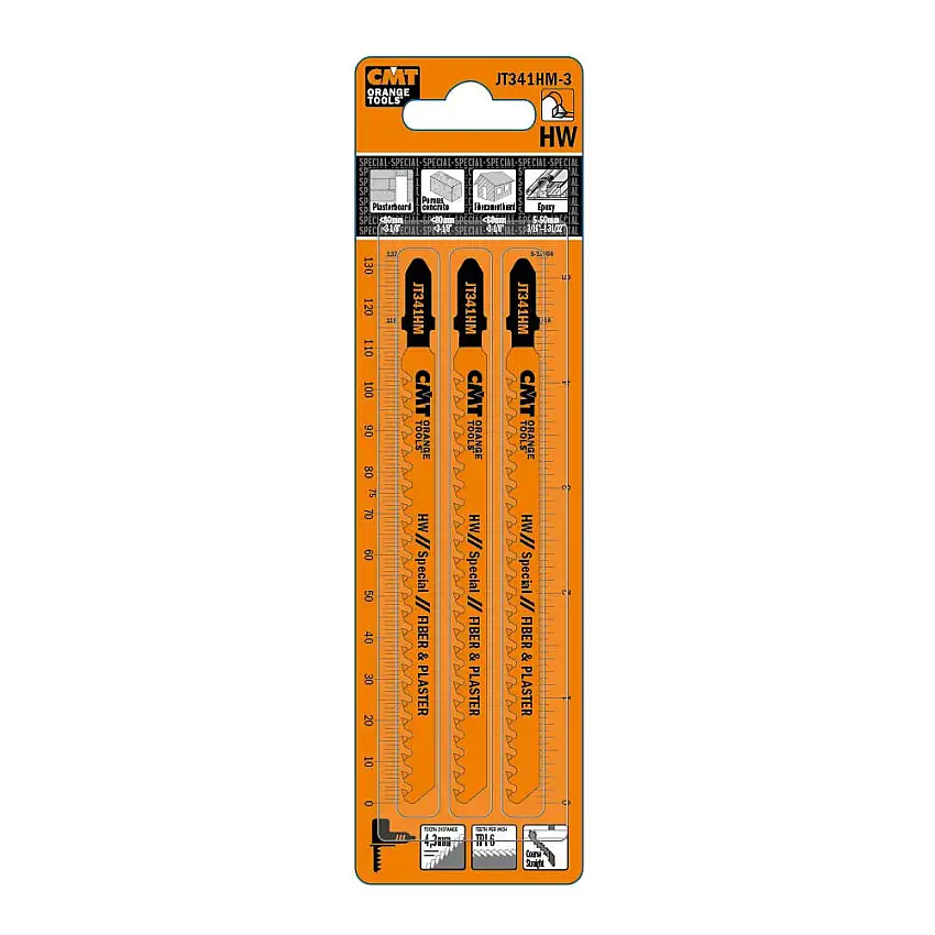 Sticksågblad CMT Orange ToolsGips/Cement 110mm HM 3 st