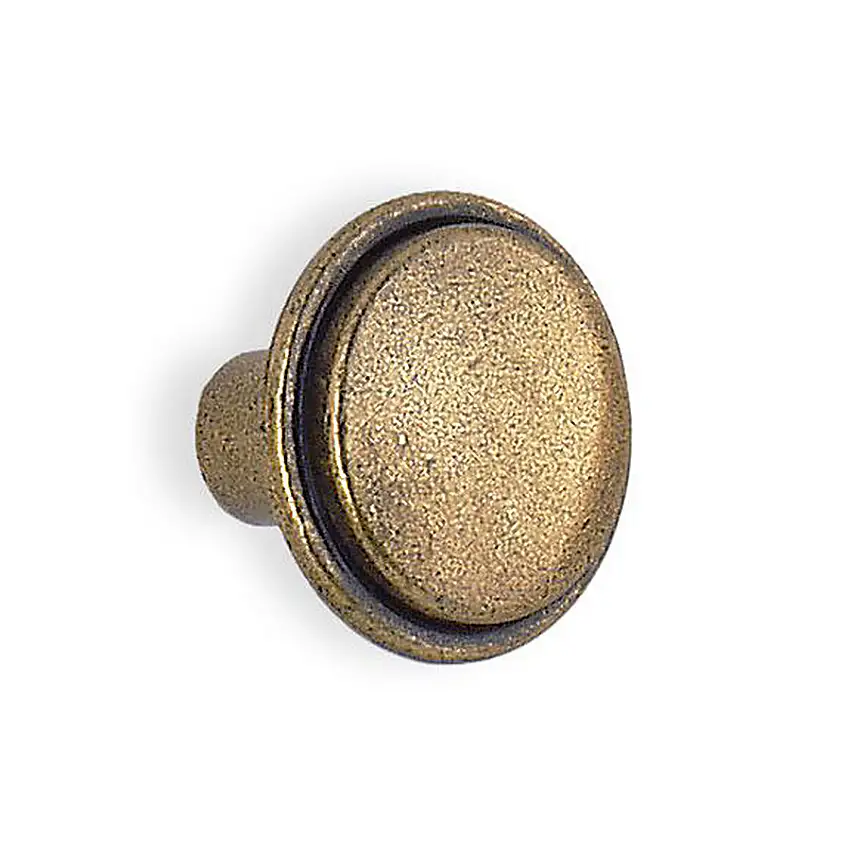 Knopp BeslagsbodenB08Antik Mässing 30 mm Styck