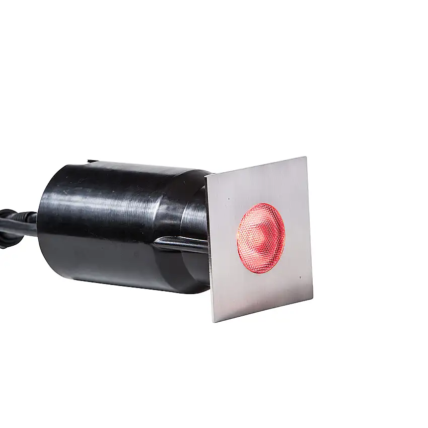 Däcksbelysning HeissnerSmart Light 3W RGB Kvadratisk 80x80 mm