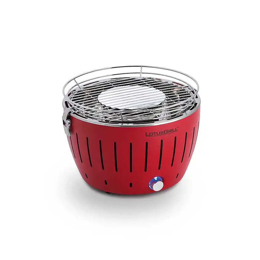 Kolgrill LotusGrillRökfri SmallRöd